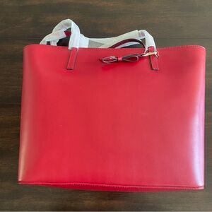 NEW Kate Spade Sawyer Street Pillbox Red Tote Bag